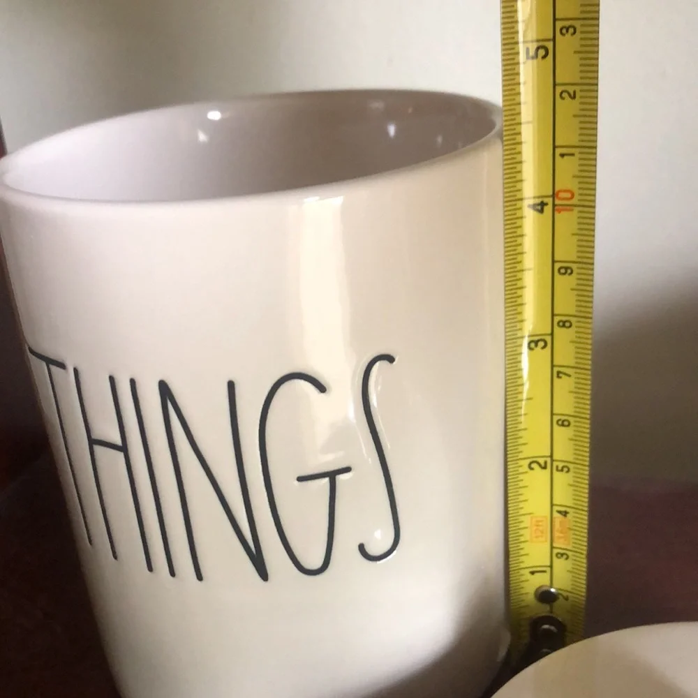 Rae Dunn Lidded THINGS Jar Home Decor